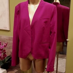The Limited deep magenta jacket.  Size xl